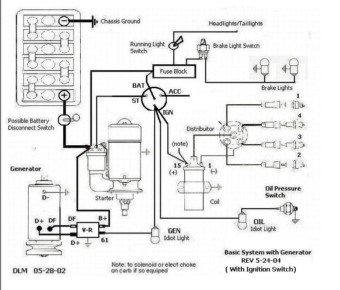simple wiring diagram vw dune buggy